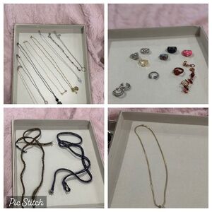 ALL of this Jewelry !! “J” initial gold necklace is the only one